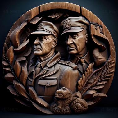 3D model Hearts of Iron II game (STL)